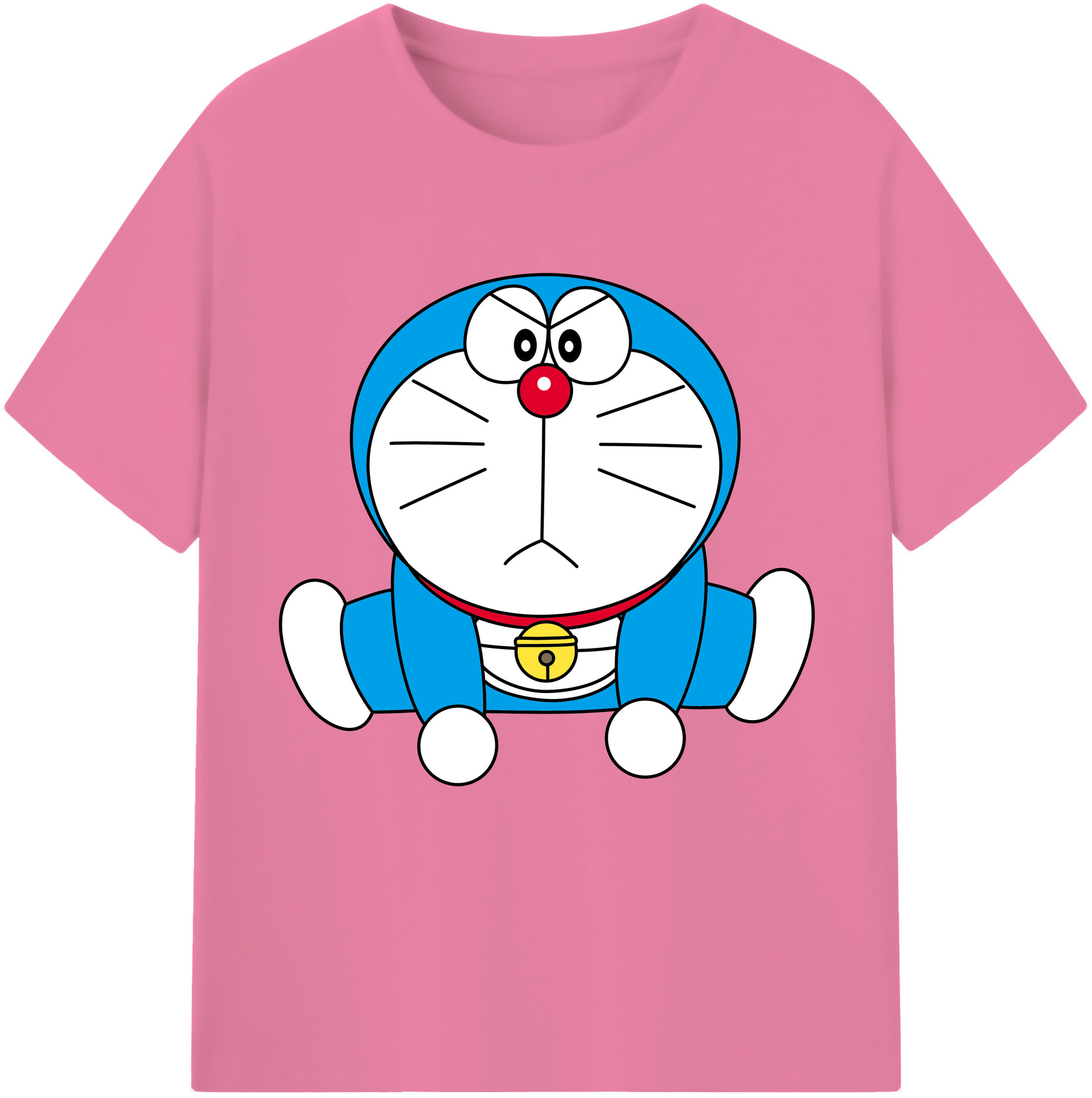 （画像用） ドラえもん Doraemon 綿100％半袖Tシャツ（フロントプリント）